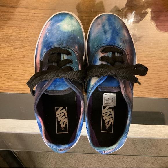 VANS KIDS AUTHENTIC LO PRO COSMIC GALAXY SKATE SHOES 1 - Picture 5 of 7